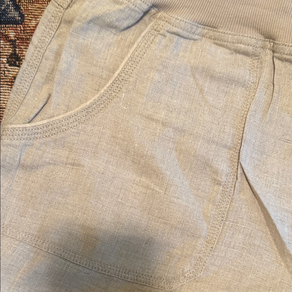 Calvin Klein Beige Cargo Shorts - Picture 3 of 7